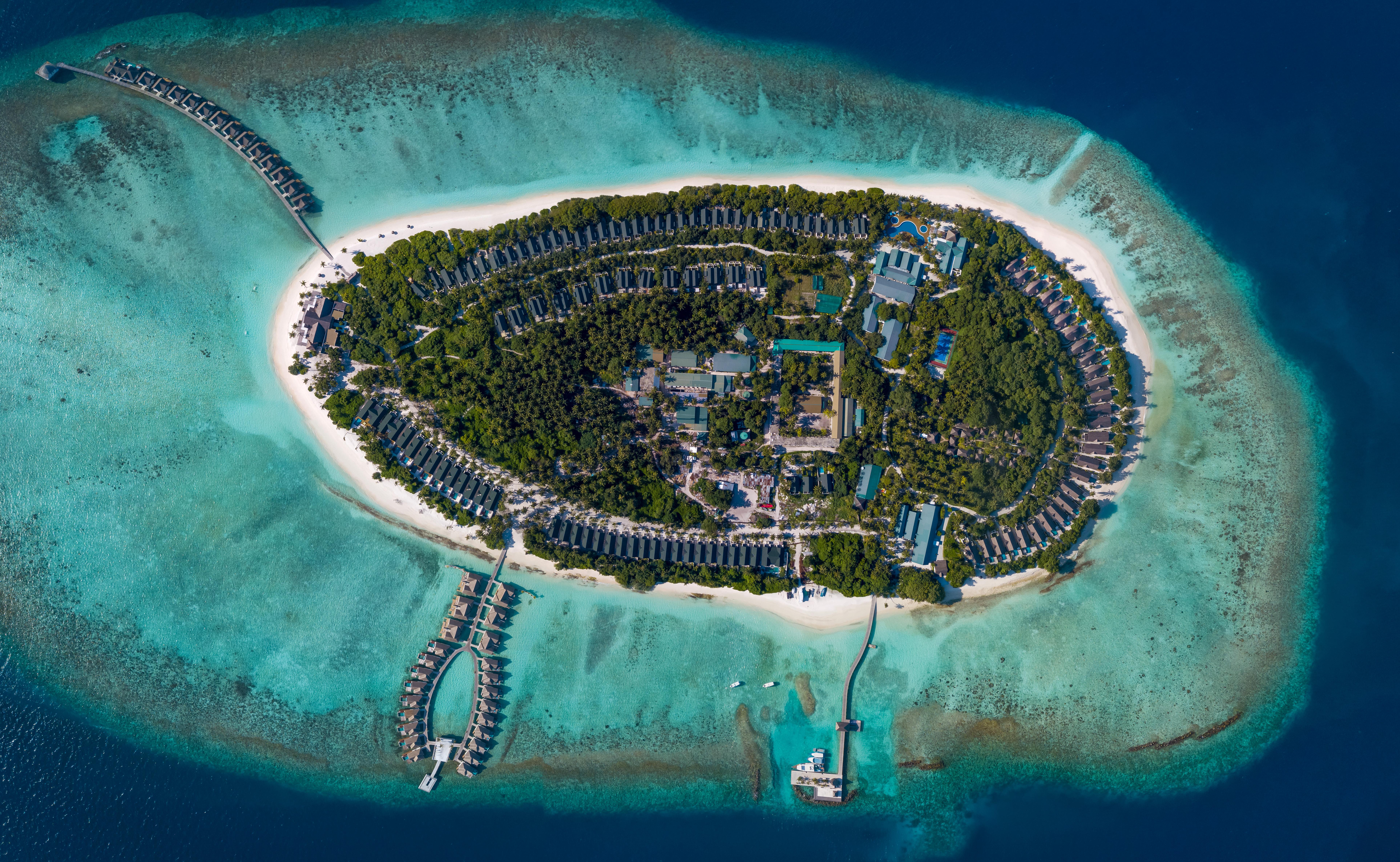 Furaveri Maldives - Complimentary Round-Trip Seaplane Transfer For Two For A Minimum Of 5 Nights Or More From May 1St To October 31St, 2025 Meedhoo  Exterior foto Aerial view of the island